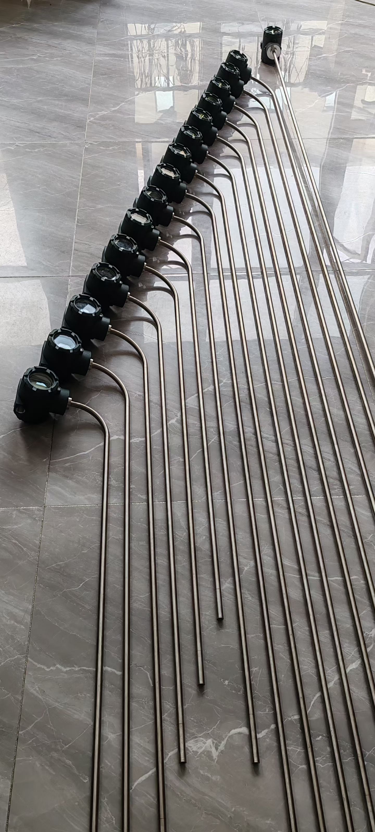 Is the instrument wiring terminal loose? Vibration causes an increase in contact resistance